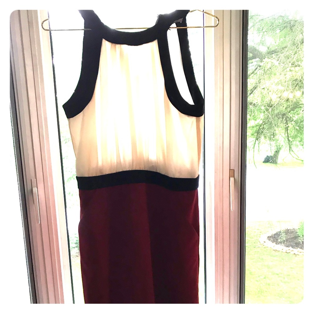 Loft Colorblock Dress Size 2